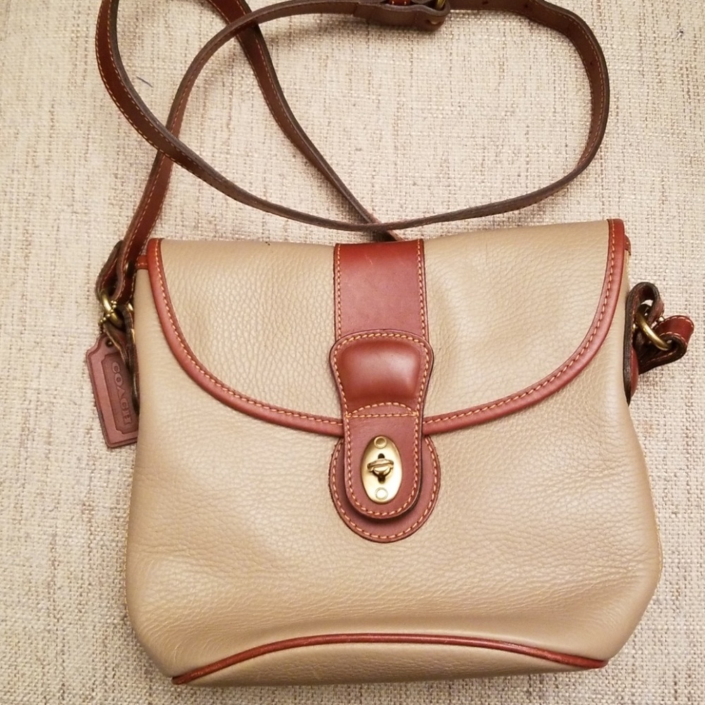 Leather cross body